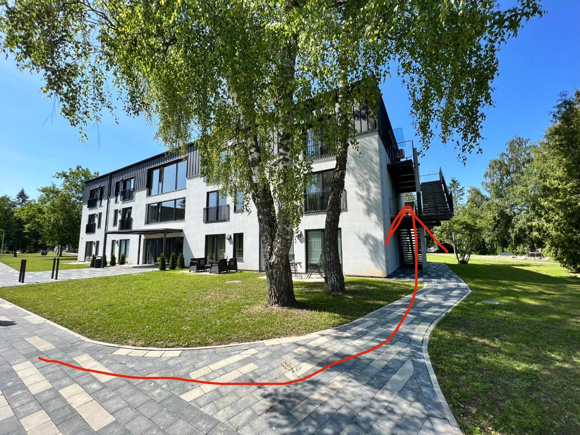 Lovely Apartment By The Sea. Ķesterciems エクステリア 写真
